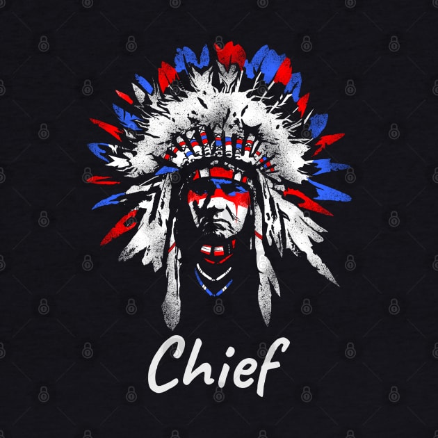 Native American Chief by Styr Designs